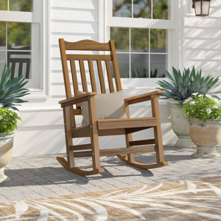 Allen Roth Patio Rocking Chair Wayfair